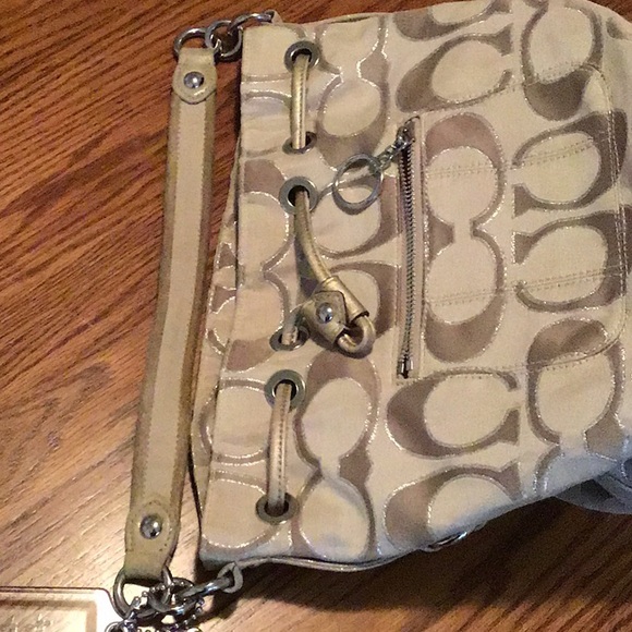 Coach Signature Shoulder Bag - Picture 8 of 8